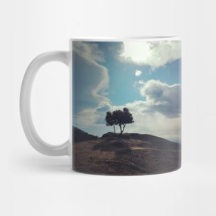 The tree in the clouds - Meteora Mug